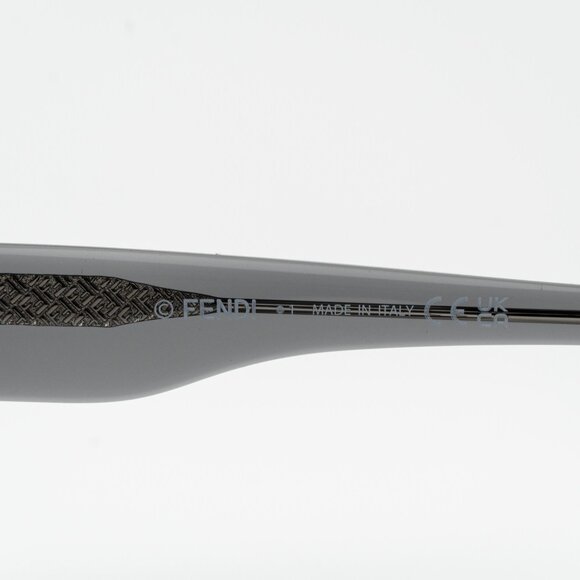 Fendi ROMA Men Eyeglasses Rectangular Transparent Grey FE50094I 020 BRAND NEW - Picture 7 of 9